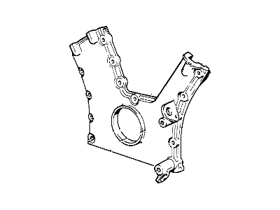 1994 BMW 850CSi Timing Cover - 11141713522