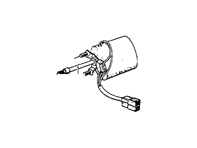 1969 BMW 2800CS Wiper Motor - 61631363131