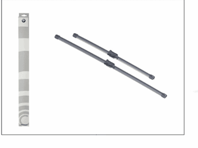 BMW 61618492538 SET OF WIPER BLADES