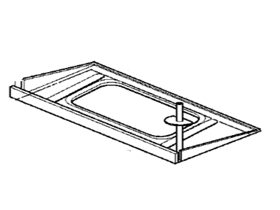 BMW 51112267452 Bracket, Center