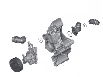 BMW 11518650988 Coolant Pump