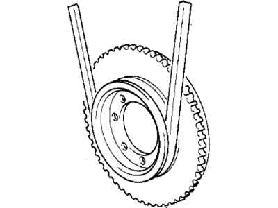 1995 BMW 318is Crankshaft Pulley - 11231721169