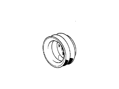 1995 BMW 318i Crankshaft Pulley - 11231727547