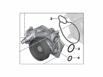 BMW M5 Water Pump - 11518074234