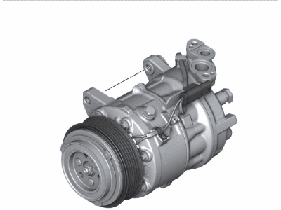 2017 BMW 530i A/C Compressor - 64527945819