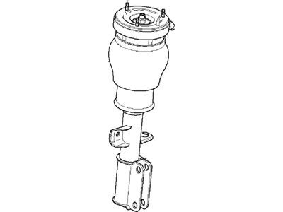 BMW 37116761444 Air Spring Shock Front Right