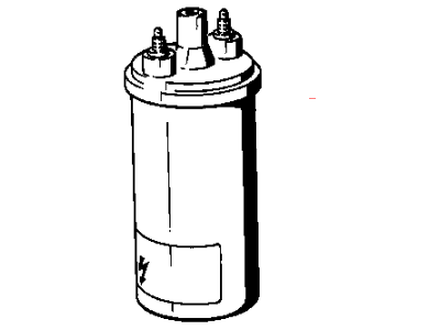 1978 BMW 633CSi Ignition Coil - 12131363629