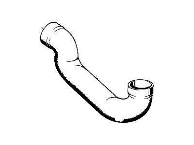 1987 BMW M6 Radiator Hose - 11531306832