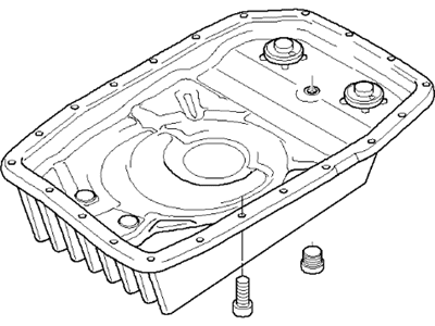 BMW 24117588752 Oil Pan