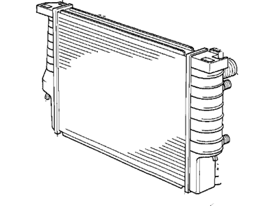 1991 BMW M5 Radiator - 17112226336