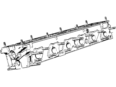 1987 BMW 325e Cylinder Head - 11121272649