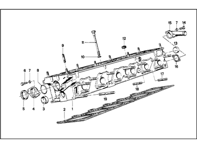 1983 BMW 528e Cylinder Head Gasket - 11129059249