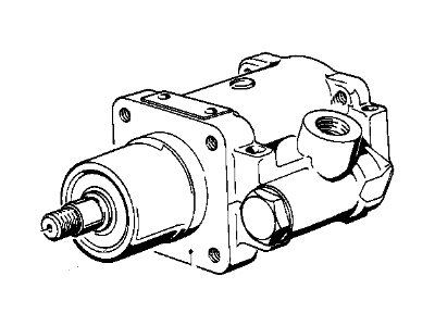 BMW 733i Power Steering Pump - 32411123432