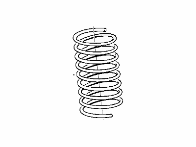 1991 BMW 735i Coil Springs - 33532226189