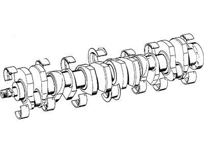 1975 BMW 530i Crankshaft - 11211716122