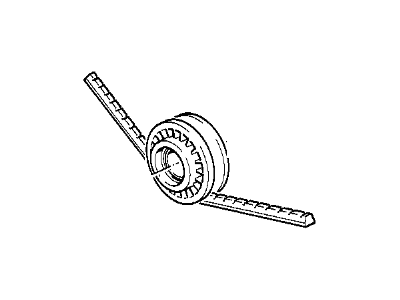 BMW 318i A/C Idler Pulley - 64551721844