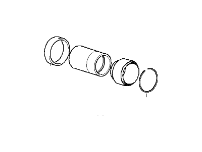 BMW X6 M Wheel Cylinder Repair Kit - 34116763995