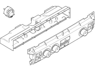 BMW Alpina B7 A/C Switch - 64116981402