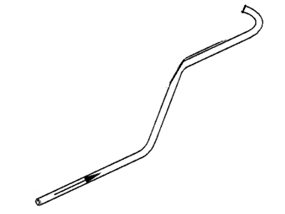 BMW 528i Oil Cooler Hose - 17221714510