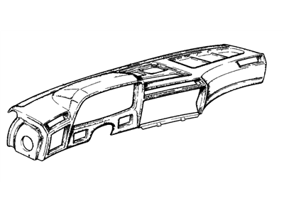 BMW 51451931078 Trim Panel Dashboard