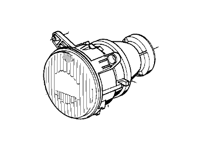 1989 BMW 325is Headlight - 63121385801