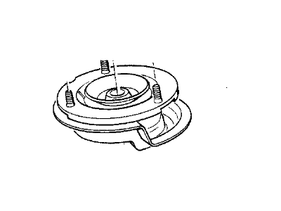 1992 BMW 735i Strut Bearing - 31331134099