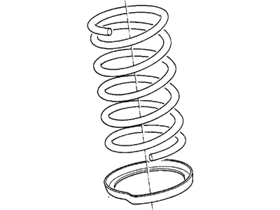 BMW 635CSi Coil Spring Insulator - 31331124322