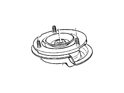 BMW 735i Shock And Strut Mount - 31331133659