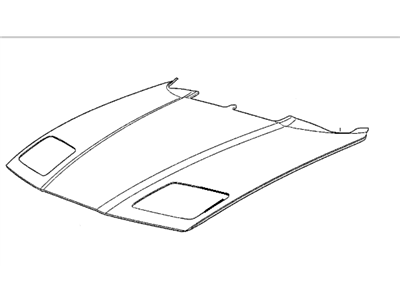 BMW 41618108297 Hood