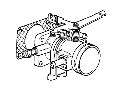 1990 BMW 325is Throttle Body - 13541726260