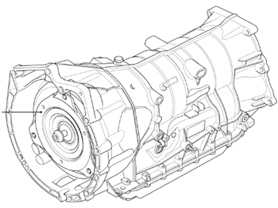BMW 335i xDrive Transmission Assembly - 24007592494