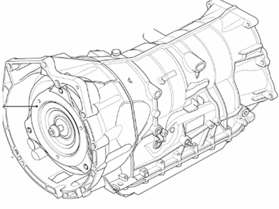 BMW 335i xDrive Transmission Assembly - 24007630986