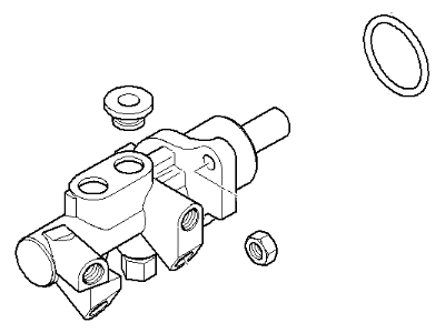 2001 BMW Z3 M Brake Master Cylinder - 34312282348