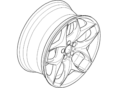 2011 BMW X6 Alloy Wheels - 36116782835