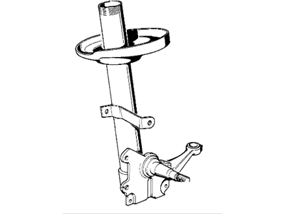 1977 BMW 320i Shock Absorber - 31311123615