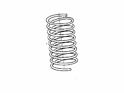 BMW 525i Coil Springs - 33531134647