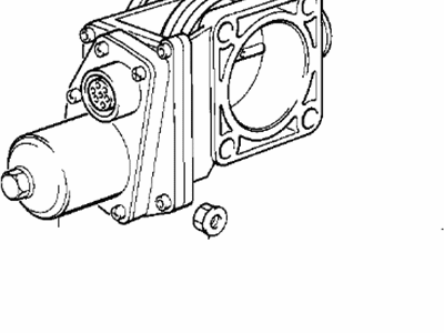 1989 BMW 535i Throttle Body - 12141748082