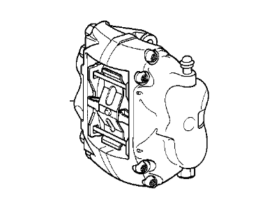 1986 BMW 735i Brake Caliper - 34111151481