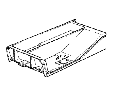 BMW 51162266568 Console Front