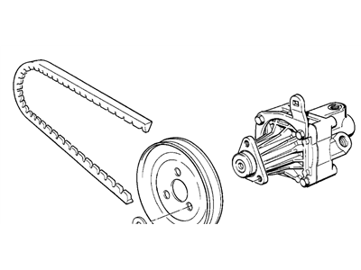 BMW 32411133023 Gasket Set Vane Pump