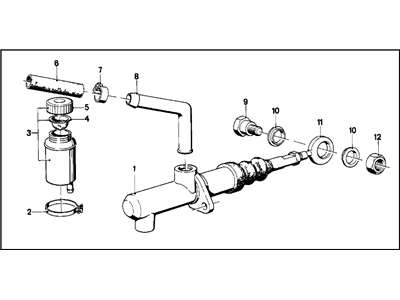 BMW Clutch Master Repair Kit - 21521155030