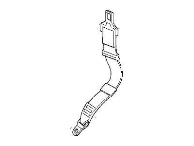 1993 BMW 320i Seat Belt - 72111977414