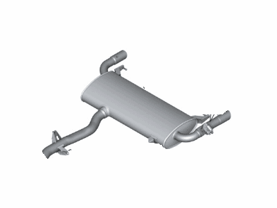 2020 BMW X4 Exhaust Pipe - 18308693961