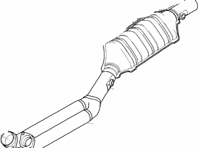 BMW 850Ci Catalytic Converter - 18301742683