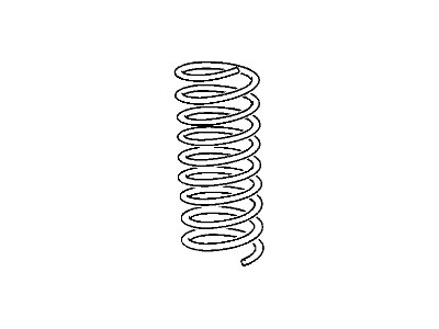 1995 BMW 840Ci Coil Springs - 33531137959