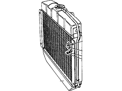 1974 BMW 2002 Radiator - 17111115756