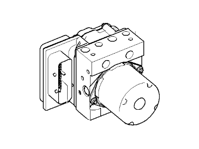 BMW 650i ABS Control Module - 34526777804