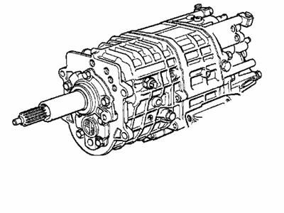 1987 BMW 528e Transmission Assembly - 23001220587