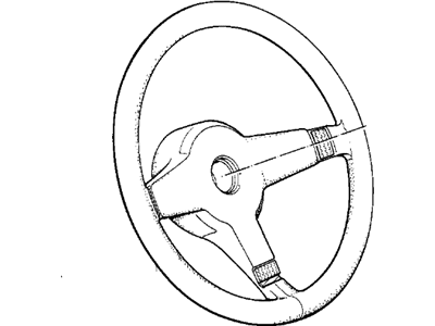 1986 BMW 635CSi Steering Wheel - 32339058696