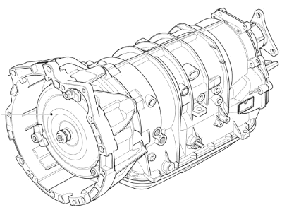 BMW 328i Transmission Assembly - 24001423182
